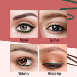 Buy FACES CANADA Magneteyes Color Kajal - Brown Comfort, 0.30g | Highly Pigmented Kohl | 12HR Long Stay | Single Stroke Glide | Waterproof & Smudgeproof | Almond Oil Enriched - Purplle