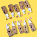 Buy NY Bae 3IN1 Serum Foundation - Warm Pearl 12 (30 ml) | Infused with Primer | Moisturising I Glowing Korean Skin I Celeb Glow | Dewy Makeup | Evens Skin Tone | Ultra Glow - Purplle
