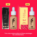 Buy NY Bae 3IN1 Serum Foundation - Warm Pearl 12 (30 ml) | Infused with Primer | Moisturising I Glowing Korean Skin I Celeb Glow | Dewy Makeup | Evens Skin Tone | Ultra Glow - Purplle