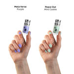 Buy Elitty Nail Polish Combo -Dripping (Mint Cookie, Purple) - Purplle