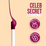 Buy C2P Pro Celeb Secret Matte FX Liquid Lipstick - Sridevi 03 (2 ml) - Purplle