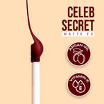 Buy C2P Pro Celeb Secret Matte FX Liquid Lipstick - Emma 09 (2 ml) - Purplle