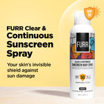 Buy FURR by Pee Safe Sunscreen Body Spray With Spf 50 Pa++++ No white-cast, Non Greasy & Water Resistant 100 ml - Purplle