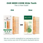 Buy Bella Vita Organic Wide Teeth Wooden Comb(1 Pc) - Purplle