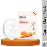 Buy Dr.Rashel Carrot Brighteness Facial Sheet Mask Suitable For All Skin Type 1 Pc - Purplle