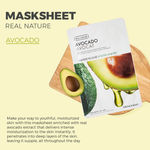 Buy The Face Shop Real Nature Avocado Face Mask (Sheet Mask 20 gm) - Purplle