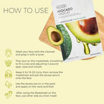 Buy The Face Shop Real Nature Avocado Face Mask (Sheet Mask 20 gm) - Purplle