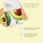 Buy The Face Shop Real Nature Avocado Face Mask (Sheet Mask 20 gm) - Purplle