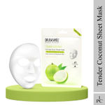 Buy Dr.Rashel Tender Coconut Fairness Facial Sheet Mask Suitable For All Skin Type 1 Pc - Purplle