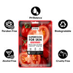 Buy Jaquline USA Superfood Sheet Mask: Tomato (25 ml) - Purplle
