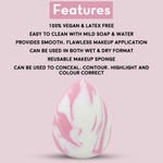 Buy Jaquline USA Single Blender Pink Marble 1 Pc - Purplle