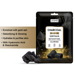 Buy Jaquline USA Charcoal Gold Foil Sheet Mask 1N (35 gm) - Purplle