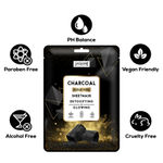 Buy Jaquline USA Charcoal Gold Foil Sheet Mask 1N (35 gm) - Purplle