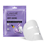 Buy Lakme Solutions Sheet Mask Anti-Aging with Pro Retinol C Complex~ 25ml - Purplle