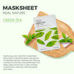 Buy The Face Shop Real Nature Green Tea Face Mask (Sheet Mask 20 gm) - Purplle