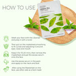 Buy The Face Shop Real Nature Green Tea Face Mask (Sheet Mask 20 gm) - Purplle