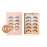 Buy IMAGIC PROfessional Premium 3D Eyelashes 5 Pair (F01) - Purplle