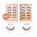 Buy IMAGIC PROfessional Premium 3D Eyelashes 5 Pair (F01) - Purplle