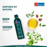Buy Dr.Batra`s Hair Oil. Non-Sticky Formula. Nourishes Scalp. Supports Hair Growth. Contains Jojoba, Brahmi extracts. Suitable for men and women. 200 ml - Purplle