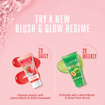 Buy Lakme Blush & Glow Strawberry  Face Wash  100 g - Purplle