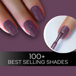 Buy FACES CANADA Ultime Pro Splash Nail Enamel - Boysenberry 133 (8 ml) | Quick Drying | Glossy Finish | Long Lasting | No Chip Formula | High Shine Nail Polish For Women | No Harmful Chemicals - Purplle