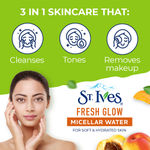 Buy St. Ives International Fresh Glow Apricot Micellar Water with 100% Natural Extracts (400 ml) - Purplle