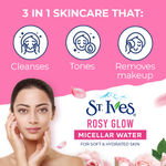 Buy St. Ives Rosy Glow Rose Micellar Water with 100% Natural Extracts (400 ml) - Purplle