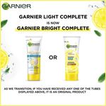 Buy Garnier Bright Complete BRIGHTENING DUO ACTION Face Wash, 100g - Purplle