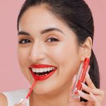 Buy Mamaearth Feather Light Liquid Matte Lipstick with Coconut & Vitamin E - 08 Red Cranberry - 3.5 ml - Purplle