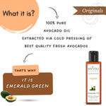 Buy Mystiq Living - Avocado Oil | Avocado Oil For Hair | Avocado Oil For Face | Avocado Hair Oil | Cold Pressed | 100% Pure & Natural - 50 ml - Purplle
