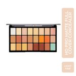 Buy Half N Half Full Cover Concealer Makeup Kit Multicolour Palette, Fair Light (20.5 gm) - Purplle