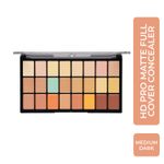 Buy Half N Half Full Cover Concealer Makeup Kit Multicolour Palette, Medium-Dark (20.5g) - Purplle