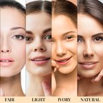 Buy Half N Half Pressed Oil Control Skin Fit Powder, Skin Whitening, Natural (20 gm) - Purplle
