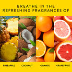 Buy Find Your Happy Place - Poolside Pina Coladas Vitamin C Body Wash, Pineapple & Coconut Sulfate-free 300ml - Purplle