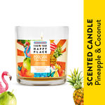 Buy Find Your Happy Place - Poolside Pina Coladas Scented Candle Pineapple & Coconut 200g - Purplle