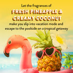 Buy Find Your Happy Place - Poolside Pina Coladas Scented Candle Pineapple & Coconut 200g - Purplle