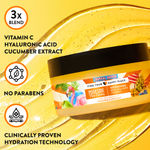 Buy Find Your Happy Place - Poolside Pina Coladas Body Jelly Vitamin C & Hyaluronic Acid 200ml - Purplle