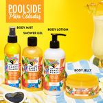 Buy Find Your Happy Place - Poolside Pina Coladas Body Jelly Vitamin C & Hyaluronic Acid 200ml - Purplle