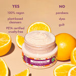 Buy Love Beauty Planet Exfoliating Vitamin C & Orange Body Scrub 200 ml - Purplle