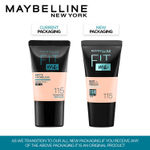 Buy Maybelline New York Fit Me Matte+Poreless Liquid Foundation Tube - Normal To Oily 115 (18 ml) - Purplle