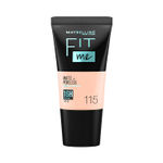 Buy Maybelline New York Fit Me Matte+Poreless Liquid Foundation Tube - Normal To Oily 115 (18 ml) - Purplle