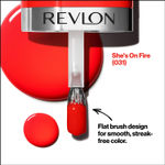 Buy Revlon Ultra HD Snap Nail Polish - shade - She's on fire - Purplle