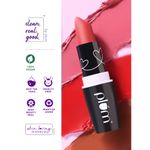 Buy Plum Matterrific Lipstick | Highly Pigmented | Nourishing & Non-Drying | 100% Vegan & Cruelty Free | Haute Shot - 139 (Deep Maroon) - Purplle