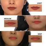 Buy Plum Twist & Go Matte Lipstick | Ceramides + Hyaluronic Acid | Airbrushed Finish | Long Lasting | 100% Vegan & Cruelty-Free | Peachy Woman - 122 (Coral Nude) - Purplle