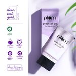 Buy Plum Prep Set Go Face Primer | Minimizes Pores | Weightless Formula | 100% Vegan & Cruelty Free - Purplle