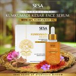 Buy SESA 40% Kumkumadi Oil-Based Kumkumadi Kesar De Pigmentation Face Serum 30 ml I For Glowing Skin, Skin Brightening & Lightening, Anti-Ageing, Reduced Dark spots & Wrinkles - Purplle