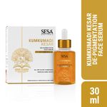 Buy SESA 40% Kumkumadi Oil-Based Kumkumadi Kesar De Pigmentation Face Serum 30 ml I For Glowing Skin, Skin Brightening & Lightening, Anti-Ageing, Reduced Dark spots & Wrinkles - Purplle
