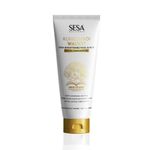 Buy SESA 8% Kumkumadi Walnut Skin Brightening Face Scrub I All Skin Types I Dermatologically Tested I For Glowing Skin, Skin Lightening , Reduces Dark Spots , Removes Blackheads, Whiteheads & Dead SkinI De-Tans I For Men & Women I100gm - Purplle