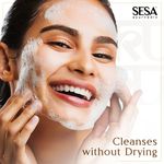 Buy SESA 8% Kumkumadi Chandanam Skin Glow Face Wash I All Skin Types I Dermatologically Tested I Glowing Skin,brightening & Lightening ,Reduces Dark Spots ,Cleanses without Drying I For Men & Women I100 ml - Purplle