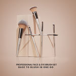 Buy Swiss Beauty Professional Face & Eye Brush Set - 1 - Pack of 6 - Purplle